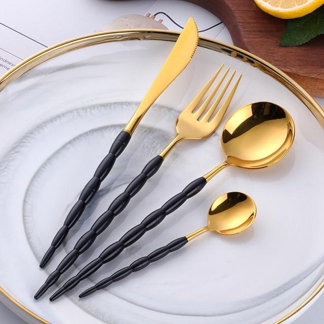 Grecia - Luxury Cutlery Set with Unique Handle